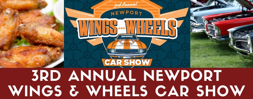 3rd Annual Newport Wings & Wheels Car Show