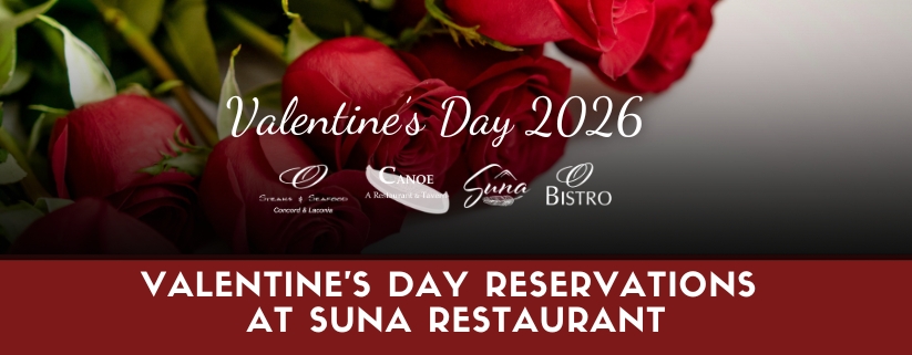 Valentine's Day Reservations at Suna Restaurant